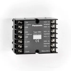 Panasonic 3364 I/O yksikkö 24 V valvotuilla ulostuloilla