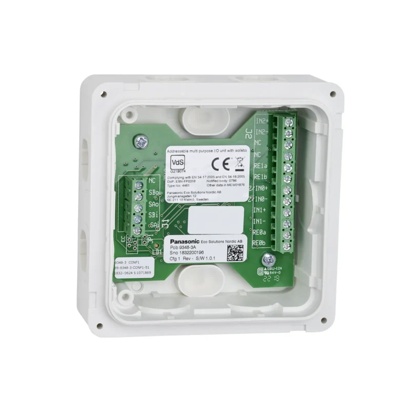 Panasonic 4461 I/O-yksikkö oikosulkuerottimella